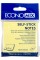 Блок для заміток з липким шаром 75х75 мм 100 аркушів жовтий Economix (12) E20932