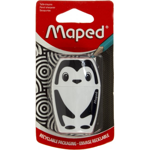 Точилка Maped Shakky Fancy  1 отверстие, дисплей, ассорти (25) MP.034012
