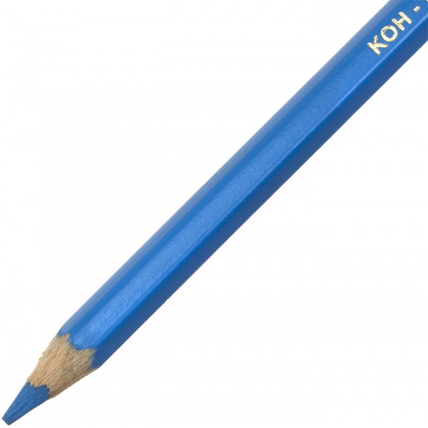 Олівець кольоровий Koh-i-noor Polycolor художній azure blue/небесний синій (12) 3800/52