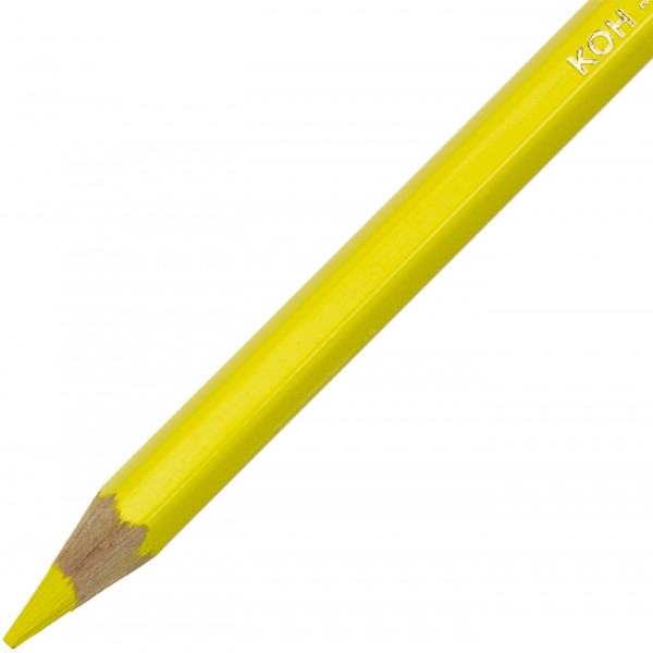 Олівець кольоровий Koh-i-noor Polycolor художній chrome yellow/хром жовтий (12) 3800/3
