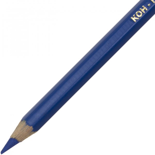 Олівець кольоровий Koh-i-noor Polycolor художній cobalt blue dark/кобальт темно-синій (12) 3800/54