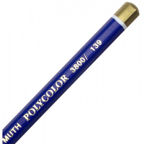 Олівець кольоровий Koh-i-noor Polycolor художній blue ligh / кобальт світло-синій (12) 3800 / 139