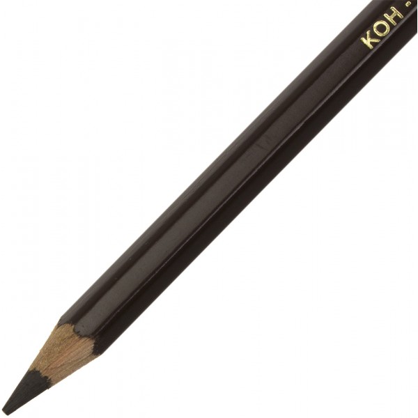 Олівець кольоровий Koh-i-noor Polycolor художній brown / темно-коричневий (12) 3800 / 33