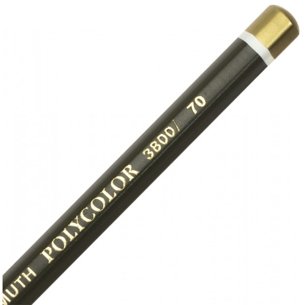 Олівець кольоровий Koh-i-noor Polycolor художній grey / темно-сірий (12) 3800 / 70