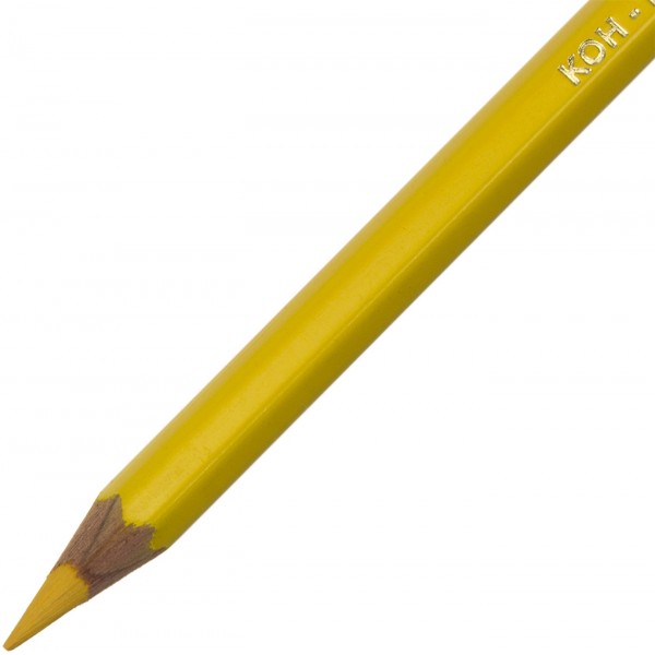 Олівець кольоровий Koh-i-noor Polycolor художній yellow / темно-жовтий (12) 3800 / 4