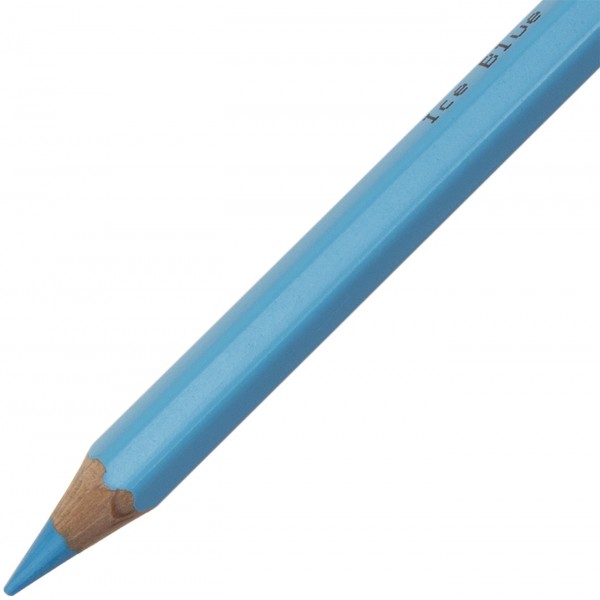 Олівець кольоровий Koh-i-noor Polycolor художній ice blue/блакитний крижаний (12) 3800/15