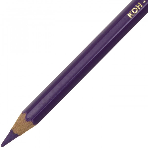 Олівець кольоровий Koh-i-noor Polycolor художній lavender violet dark / лавандовий темно-фіолетовий (12) 3800 / 180