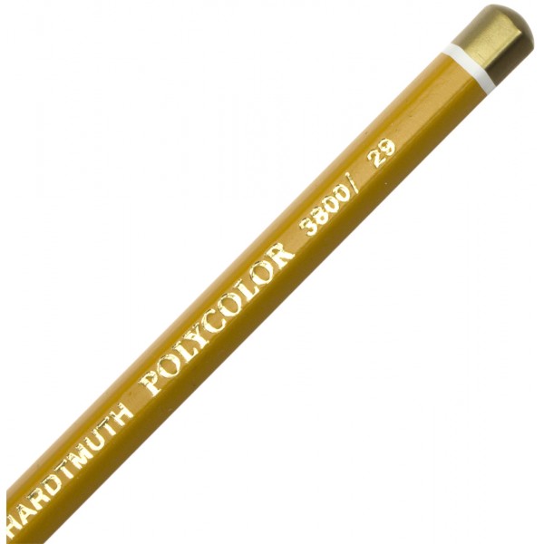 Олівець кольоровий Koh-i-noor Polycolor художній light ochre / охра світла (12) 3800 / 29