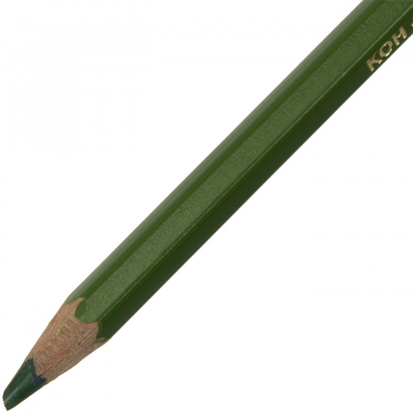 Олівець кольоровий Koh-i-noor Polycolor художній meadow green / луговий зелений (12) 3800 / 25