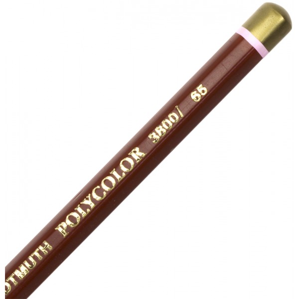 Карандаш цветной Koh-i-noor Polycolor художественный medium terrcotta/терракотовый средний (12) 3800/65