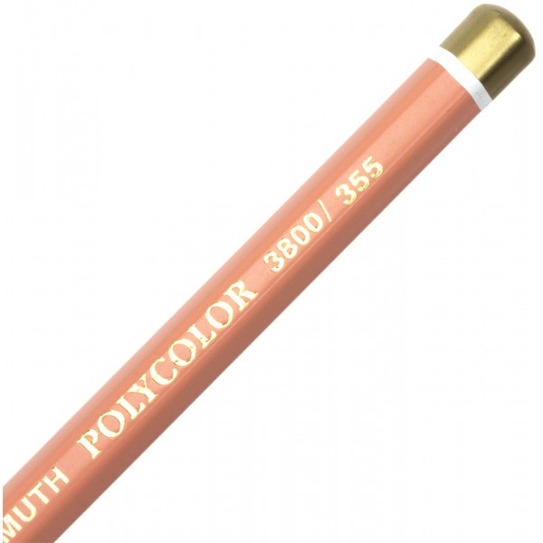 Олівець кольоровий Koh-i-noor Polycolor художній peach orange/персиковий (12) 3800/355