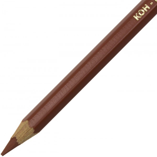 Олівець кольоровий Koh-i-noor Polycolor художній reddisn brown/червоно-коричневий (12) 3800/30