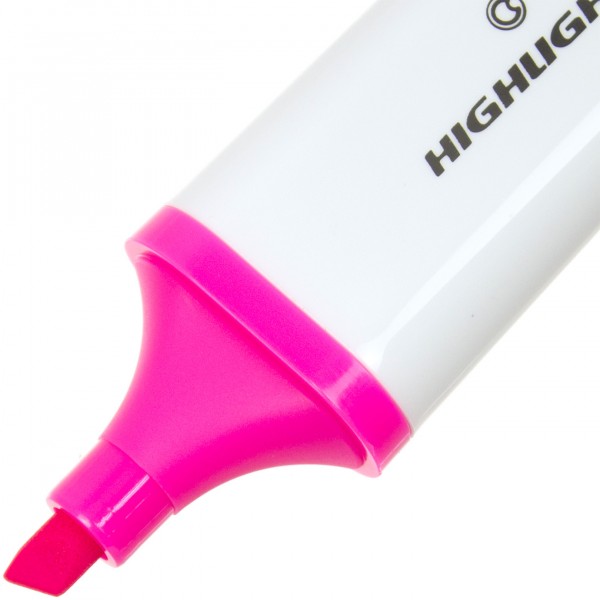 Текстмаркер Centropen клиновидний Highlighter Style 1-4,6 мм рожевий (10) 6252 / 53/7647