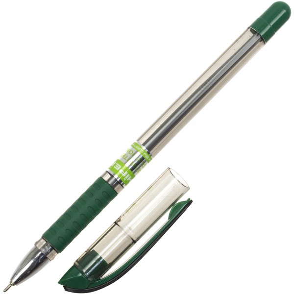 Ручка масляна кулькова Hiper Max Writer Evolution 2500 м 0,7 мм зелена (10) (250) №HO-335-ES