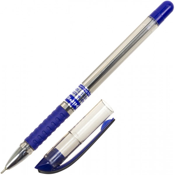 Ручка масляная шариковая Hiper Max Writer Evolution 2500 м 0,7 мм синяя (10) (250) №HO-335-ES