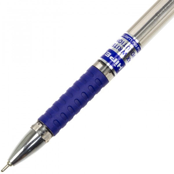 Ручка масляная шариковая Hiper Max Writer Evolution 2500 м 0,7 мм синяя (10) (250) №HO-335-ES