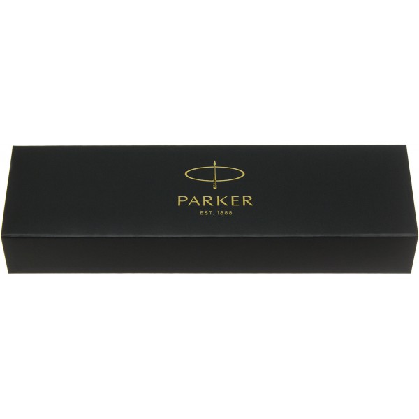 Ручка кулькова Parker Jotter сталь з позолотою Тризуб жовто-синій 16 032_R5