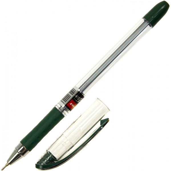 Ручка шариковая Unimax Maxflow 0,7 мм зеленая (12) (120) UX-117-04
