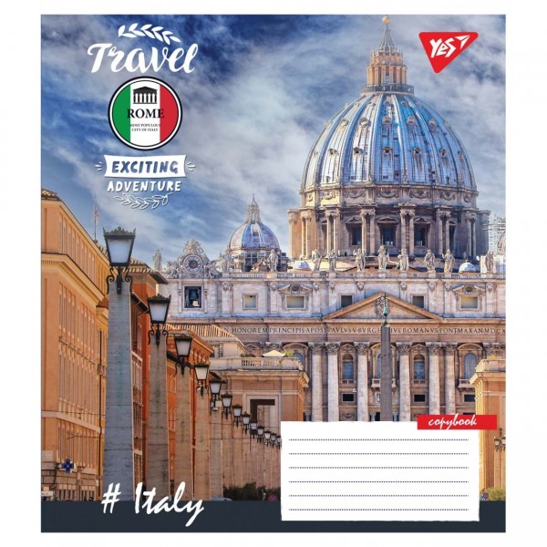 Тетрадь 96 листов линия YES Travel (5) (120) 765065