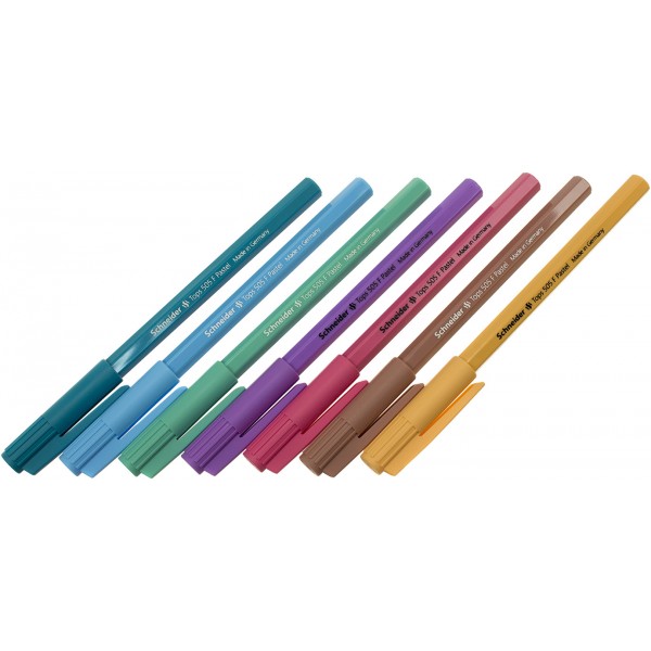 Ручка шариковая Schneider Tops Pastel K15 0,5 мм синяя, корпус ассорти (50) S150520