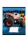  Тетрадь 12 листов линия 1В Monster truck championship (25) (500) №765804