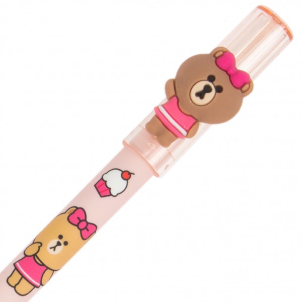 Ручка гел. "Yes" №420377 Line Friends "пиши-стирай" 0,5мм синя(36)