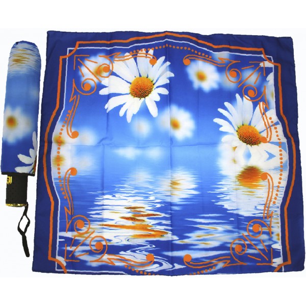 Парасолька жін. автомат "Rain Flowers" хустинка,в кор-ці №1020(12)(48)