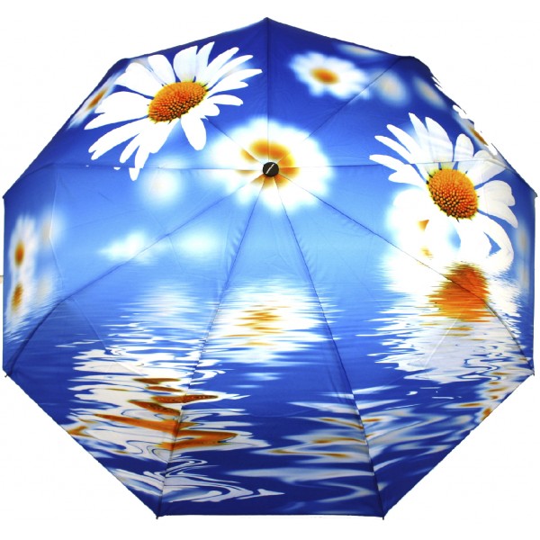 Парасолька жін. автомат "Rain Flowers" хустинка,в кор-ці №1020(12)(48)