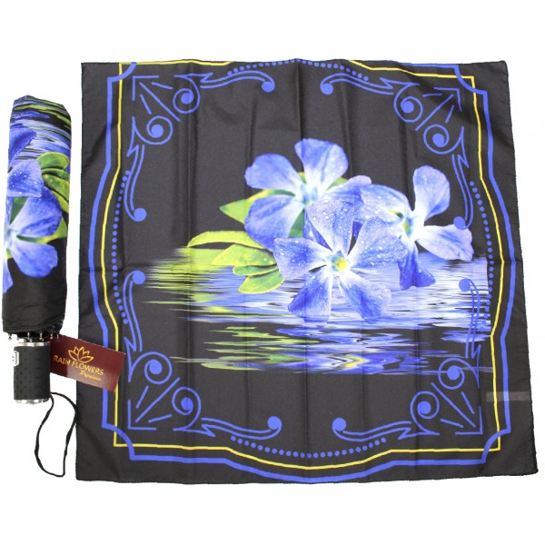 Парасолька жін. автомат "Rain Flowers" хустинка,в кор-ці №1020(12)(48)
