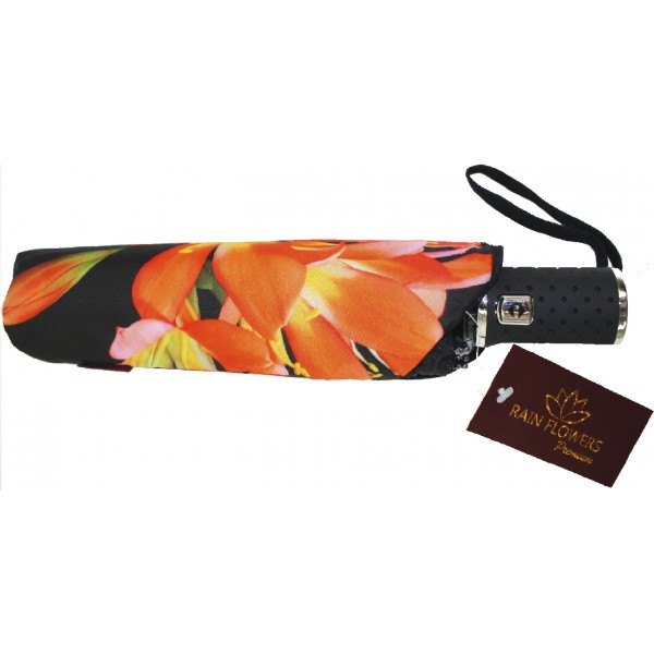 Парасолька жін. автомат "Rain Flowers" хустинка,в кор-ці №1020(12)(48)