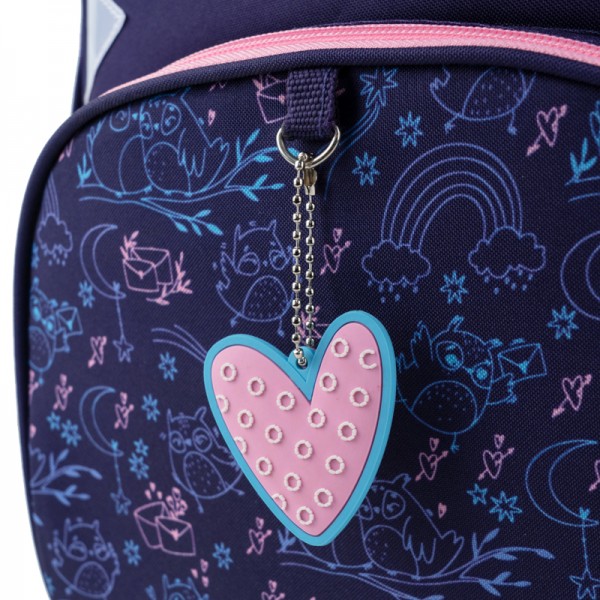 Рюкзак каркасний "GoPack" Education 5001S-2 Pretty Owl 1від.,3карм. №GO24-5001S-2(8)