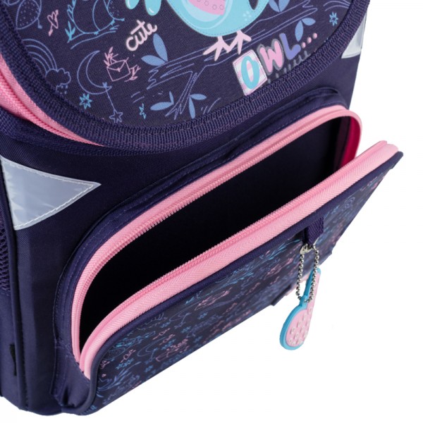 Рюкзак каркасний "GoPack" Education 5001S-2 Pretty Owl 1від.,3карм. №GO24-5001S-2(8)
