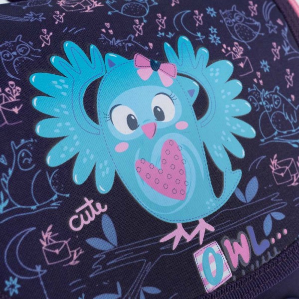 Рюкзак каркасний "GoPack" Education 5001S-2 Pretty Owl 1від.,3карм. №GO24-5001S-2(8)