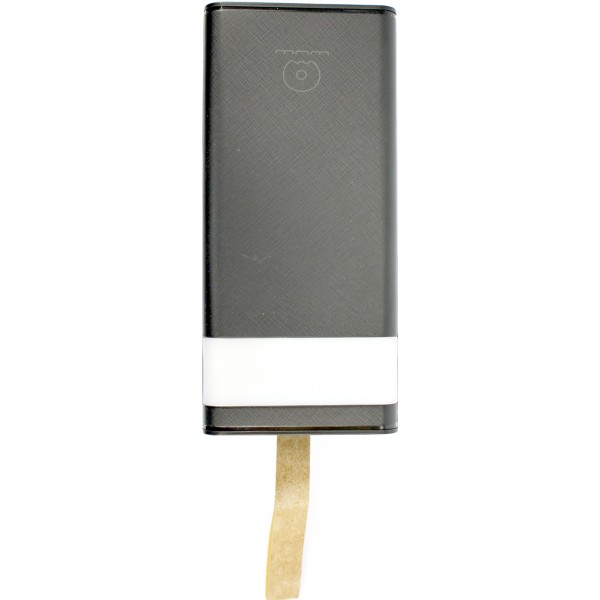 УМБ WUW Power Bank 50000mAh 2USB 2.1A black з дисплеєм та ліхтарем №Y117/Breidon/