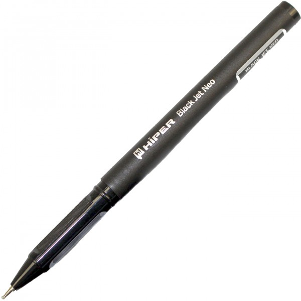 Ручка кульк. масл. "Hiper" №HO-150 Black Jet Neo 1мм чорна(10)(100)