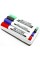 Набор маркеров для магнитных досок Buromax 8800-84 4шт. с губкой