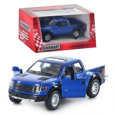 Машина металева Ford F-150 SVT Raptor Supercrew Kinsmart в коробці (24) (96) KT-5365-W 