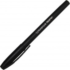 Ручка шариковая Radius Face pen 0,7мм картонная упаковка, черная (50) (500) (2000) 7890