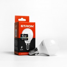 Лампа Etron Light Power LED 1-ELP-047 G45 6Вт 3000K E14 (10)