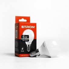 Лампа Etron Light Power LED 1-ELP-048 G45 6Вт 4200K E14 (10)