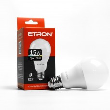 Лампа Etron Light Power LED 1-ELP-003 A65 15Вт 3000K E27 (10)