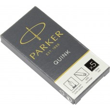 Картридж Parker Quink (5 шт) черный 11410 BK