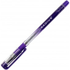 Ручка шариковая Radius I-pen 0,7мм фиолетовая полупрозрачный корпус (12) (144) (1728) 0184