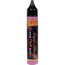 3D-гель Santi Liquid glitter gel червоний 742110