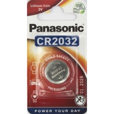 Батарейка Panasonic CR2032/1bl 3 V lithium (12)