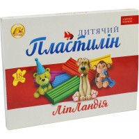 Пластилін 18 кольорів 360 гр Ліпландія/Пластіленд Тетрада (20)