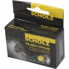 Кнопки-гвоздики Scholz 30 шт. цветные 4841/04110060