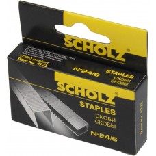 Скобы Scholz 24/6 1000 шт (10) 4721