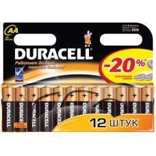 Батарейки Duracell LR-06 блістер 12 шт (12) 