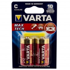  Батарейки Varta maxi tech/longlife max power LR-14/блістер 2 шт (10)